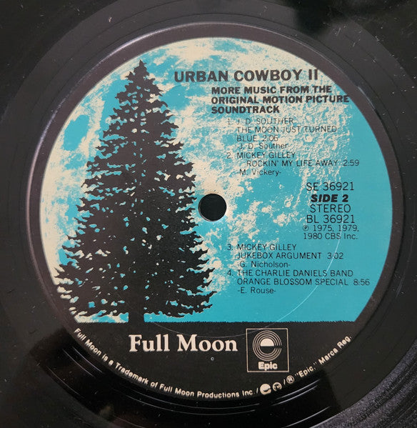 Various : Urban Cowboy II (More Music From The Original Motion Picture Soundtrack) (LP,Album,Compilation,Stereo)