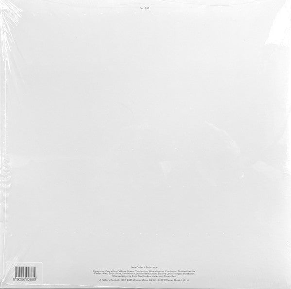 New Order : Substance (LP,Compilation,Reissue,Remastered)