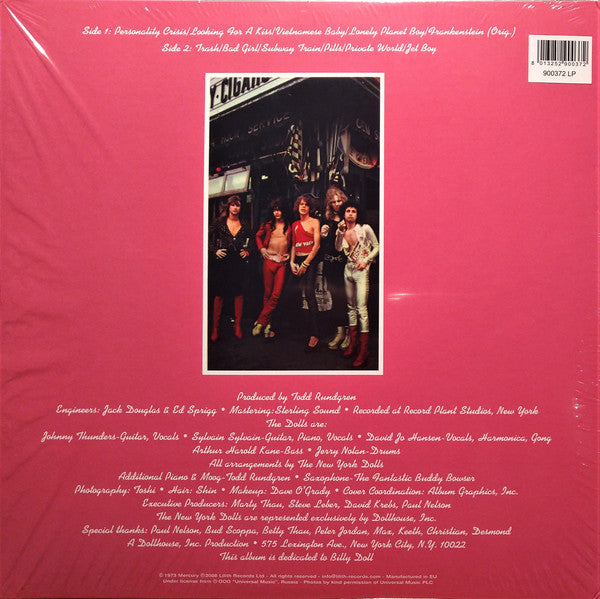 New York Dolls : New York Dolls (LP,Album,Reissue,Remastered)