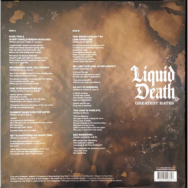 Liquid Death : Greatest Hates Box Set: Vol 1 | 2 | 3 (LP,Album)