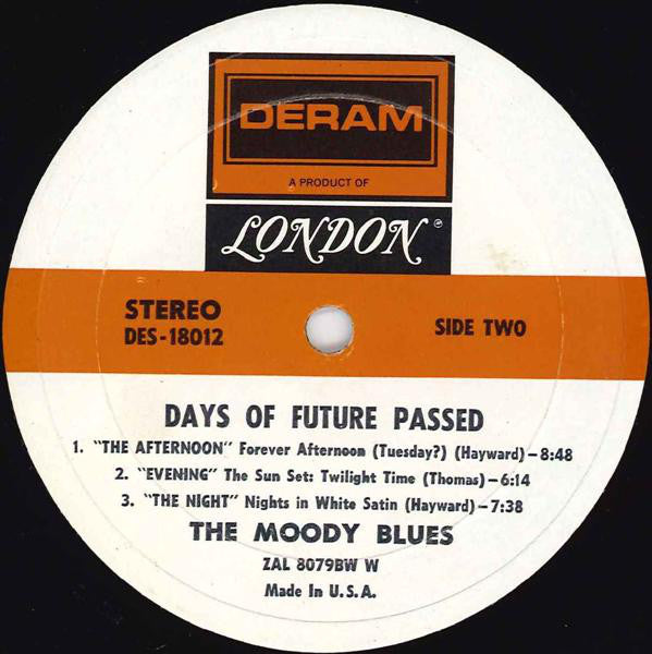 Moody Blues, The : Days Of Future Passed (LP,Album,Repress,Stereo)