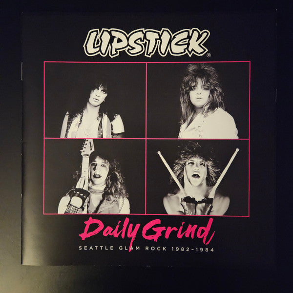 Lipstick (12) : Daily Grind: Seattle Glam Rock 1982 - 1984 (LP,Album,Limited Edition,Numbered)