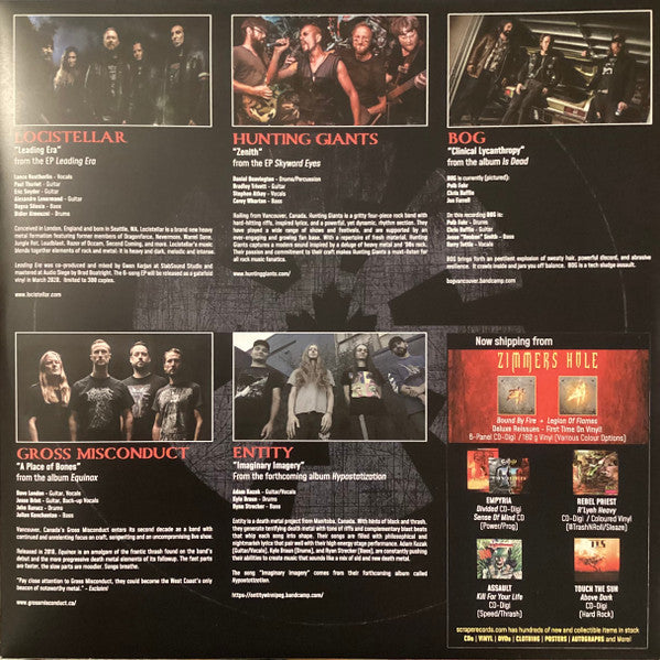 Various :  "The Label" Vinyl Sampler Vol. II (LP,Album,Compilation,Limited Edition,Promo)