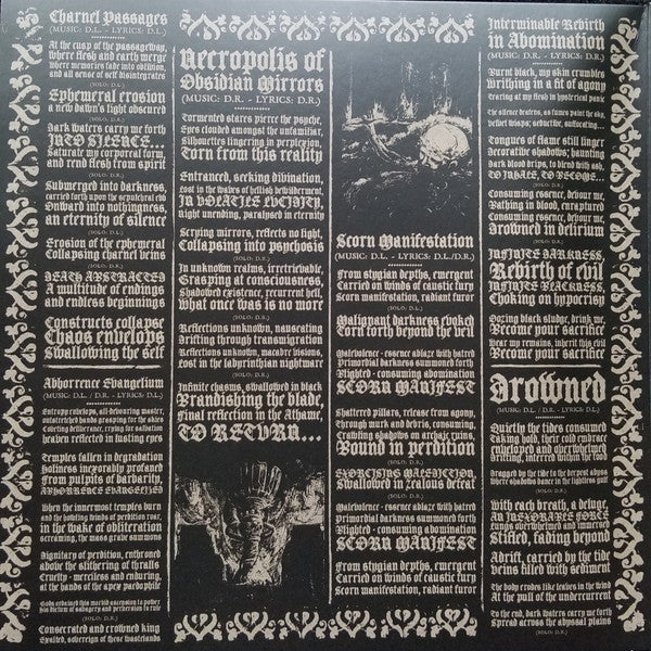 Cruciamentum : Obsidian Refractions (LP,Album)