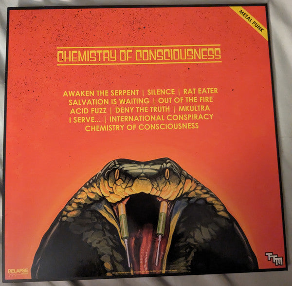 Toxic Holocaust : Chemistry Of Consciousness (LP,45 RPM,Album,Repress)