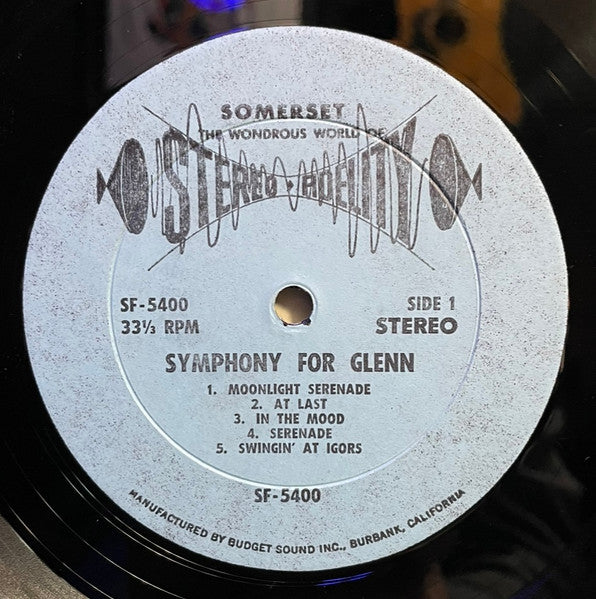 Philharmonisches Staatsorchester Hamburg : Symphony For Glenn: A Tribute To Glenn Miller (LP,Stereo)