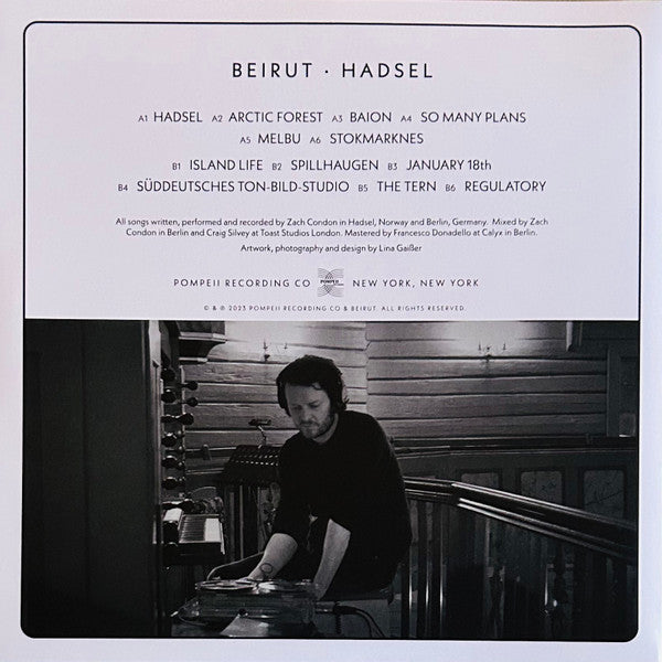 Beirut : Hadsel (LP,Album,Limited Edition)