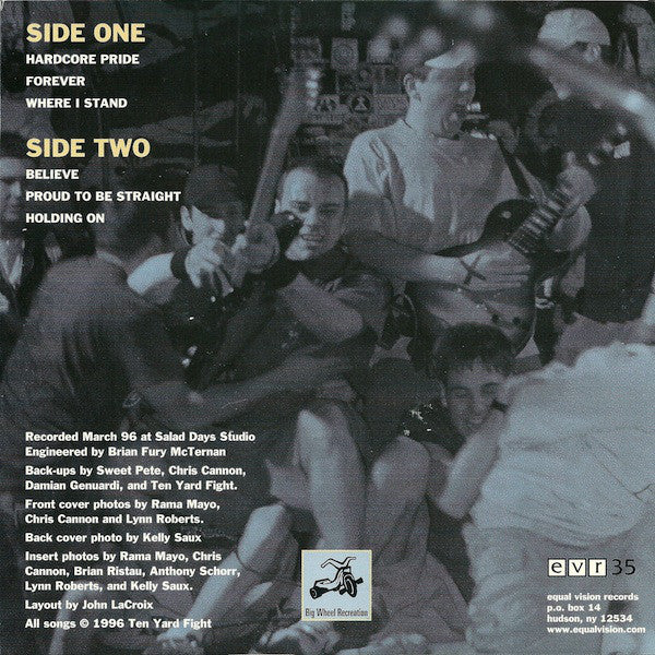 Ten Yard Fight : Hardcore Pride (7",EP,Reissue)