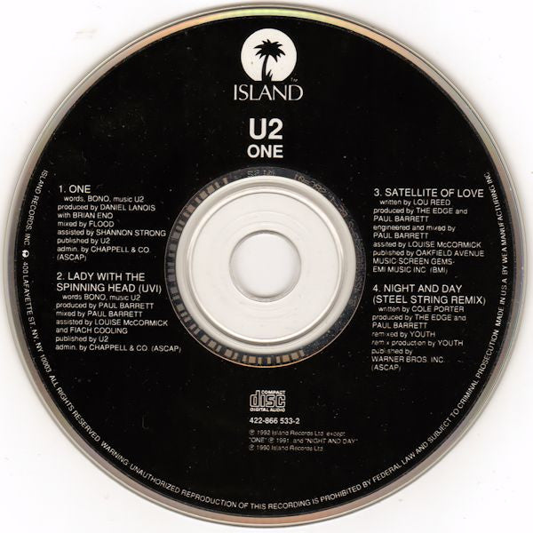 U2 : One (Single)