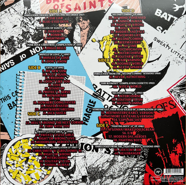 Battalion Of Saints : Complete Discography (LP)