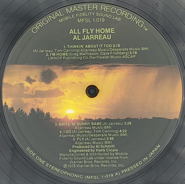 Al Jarreau : All Fly Home (LP,Album,Limited Edition,Stereo)
