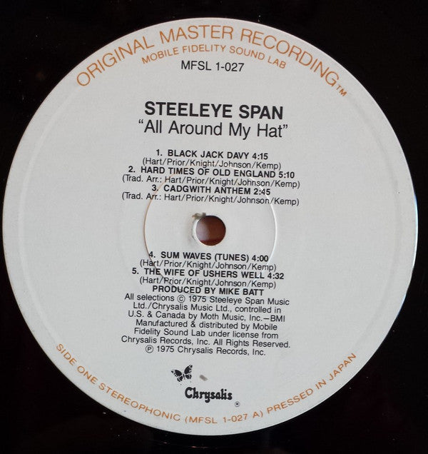 Steeleye Span : All Around My Hat (LP,Album,Limited Edition,Reissue,Remastered,Stereo)