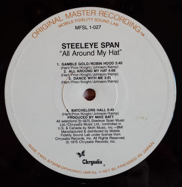 Steeleye Span : All Around My Hat (LP,Album,Limited Edition,Reissue,Remastered,Stereo)
