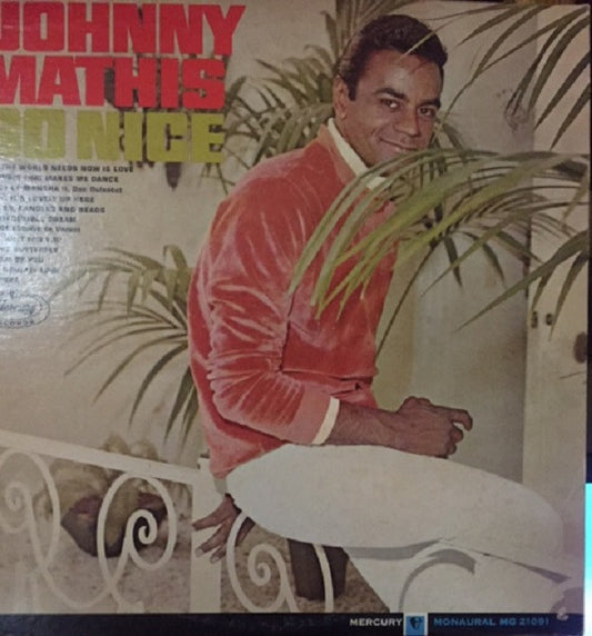 Johnny Mathis : So Nice (LP,Album,Mono)