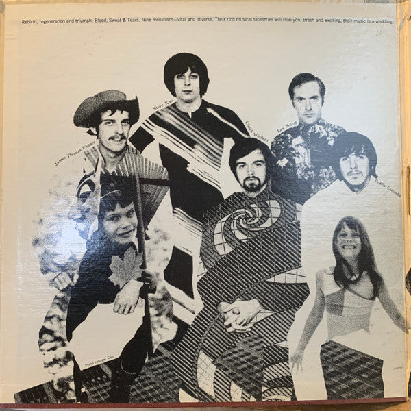 Blood, Sweat And Tears : Blood, Sweat And Tears (LP,Album,Stereo)