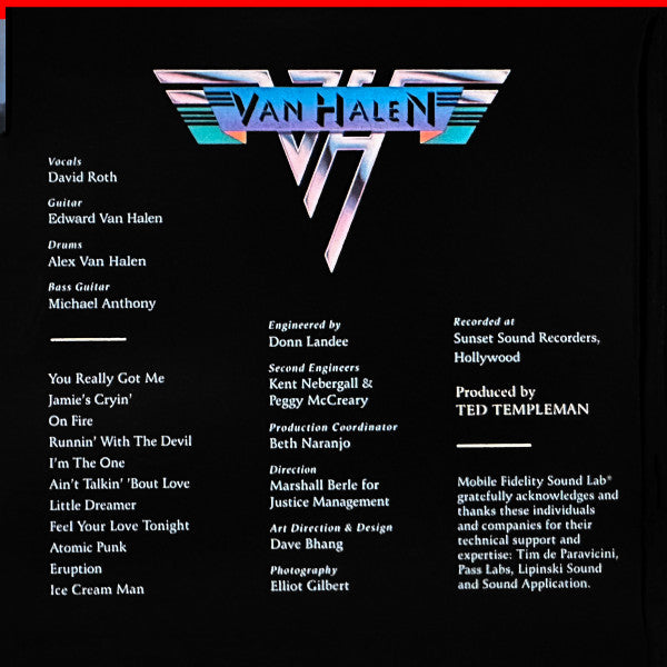 Van Halen : Van Halen (Hybrid,Stereo,Album,Numbered,Reissue,Remastered,Special Edition)
