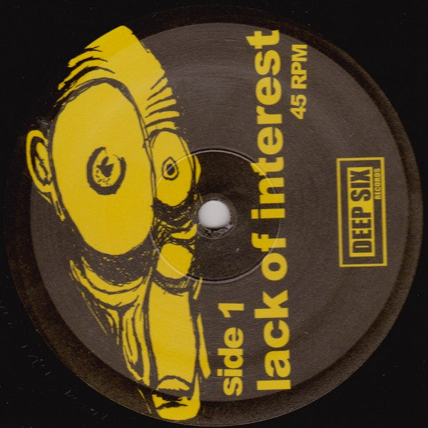 Lack Of Interest : Never Back Down (12",45 RPM,Album)