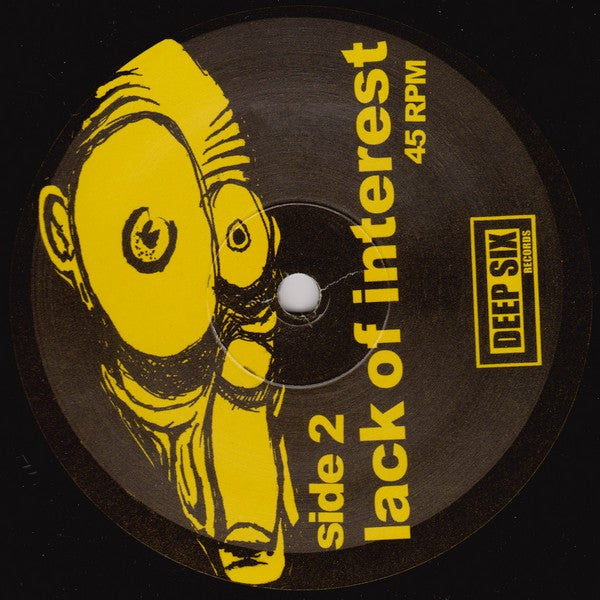 Lack Of Interest : Never Back Down (12",45 RPM,Album)