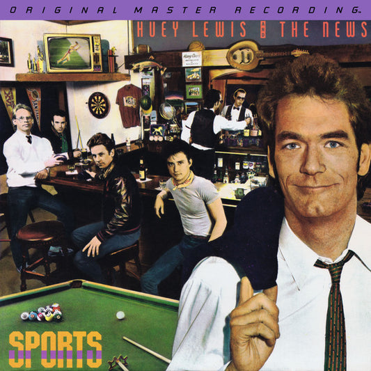 Huey Lewis & The News : Sports (LP,Album,Limited Edition,Remastered,Reissue)