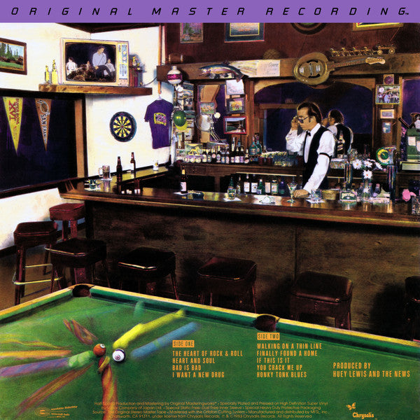 Huey Lewis & The News : Sports (LP,Album,Limited Edition,Remastered,Reissue)