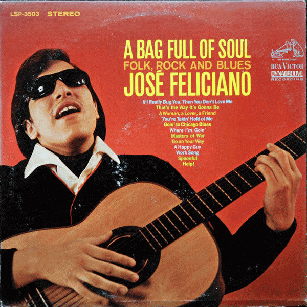 José Feliciano : A Bag Full Of Soul (LP,Album,Stereo)