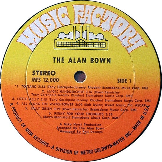 Alan Bown Set, The : The Alan Bown (LP,Album)