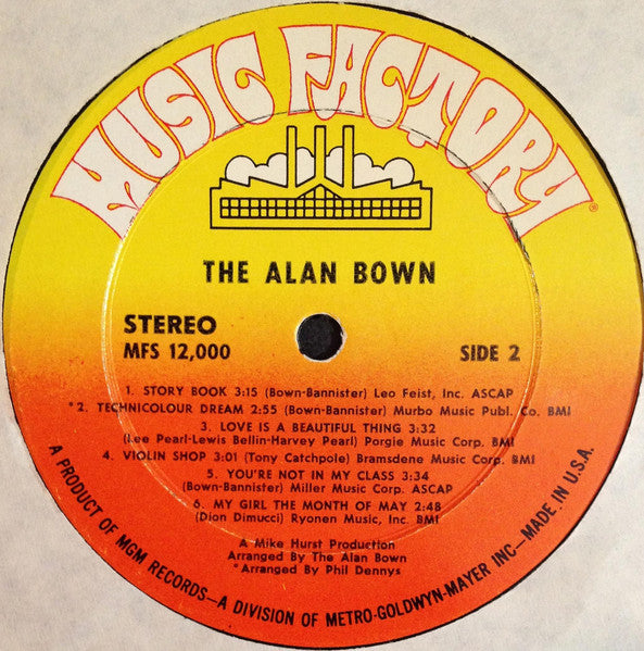 Alan Bown Set, The : The Alan Bown (LP,Album)