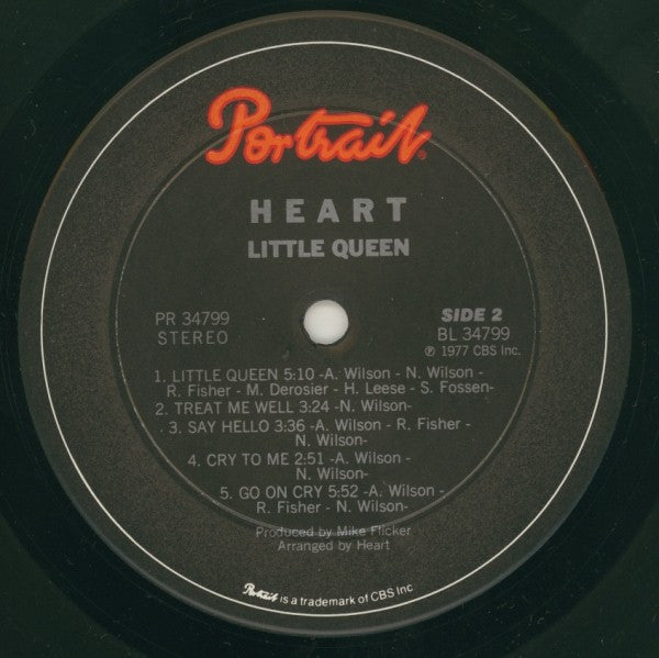 Heart : Little Queen (LP,Album,Reissue,Stereo)