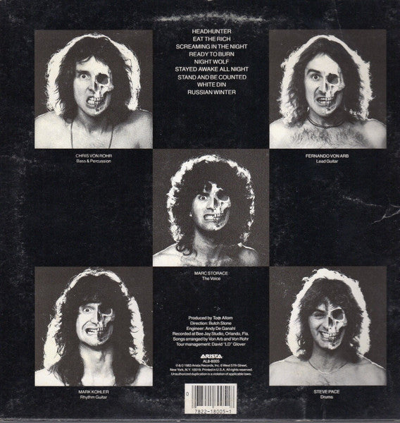 Krokus : Headhunter (LP,Album)
