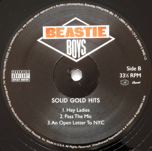 Beastie Boys : Solid Gold Hits (LP,Compilation)