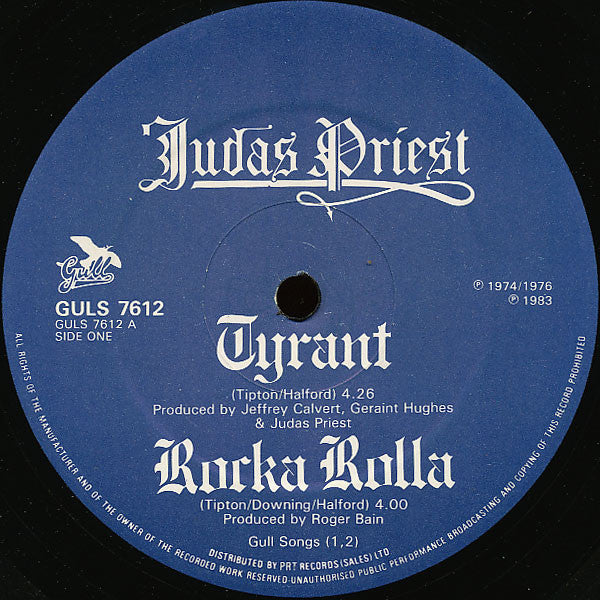 Judas Priest : Tyrant (12",Limited Edition,Single)