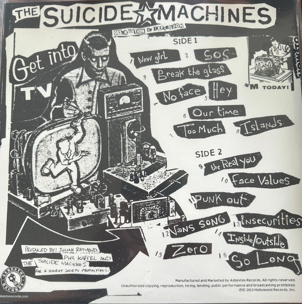 Suicide Machines, The : Destruction by Definition (LP,Album,Limited Edition,Repress,Stereo)