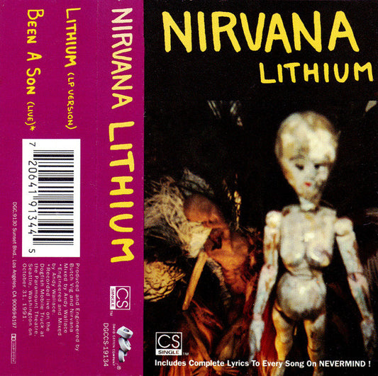 Nirvana : Lithium (Single)