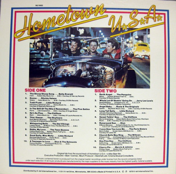 Various : Hometown U.S.A. (LP,Compilation)