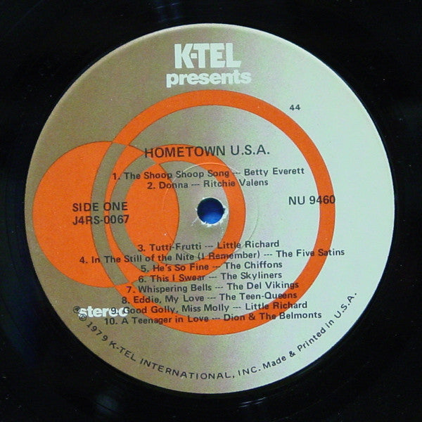 Various : Hometown U.S.A. (LP,Compilation)