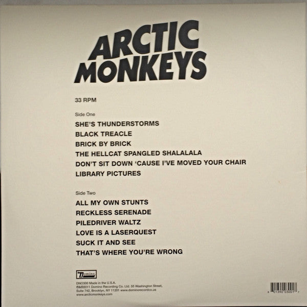 Arctic Monkeys : Suck It And See (LP,Album)