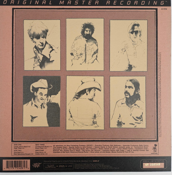 Grateful Dead, The : Workingman's Dead (12",45 RPM,Album,Limited Edition,Numbered,Reissue,Remastered,Stereo)