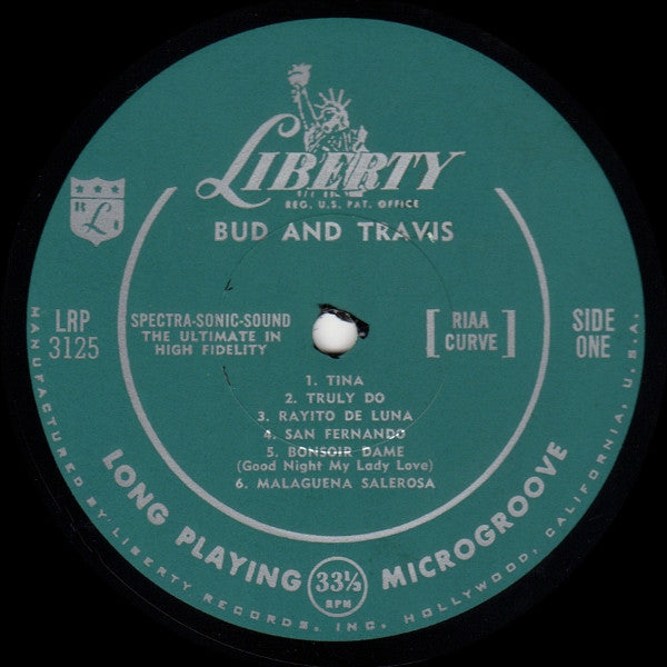 Bud And Travis : Bud And Travis (LP,Mono)