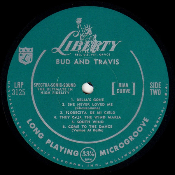 Bud And Travis : Bud And Travis (LP,Mono)