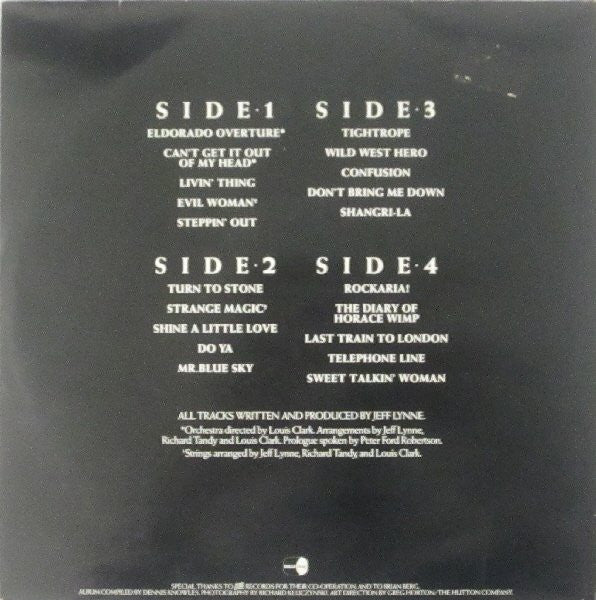 Electric Light Orchestra : The Best Of ELO (LP,Compilation,Stereo)