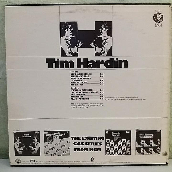 Tim Hardin : Tim Hardin (LP,Compilation,Stereo)