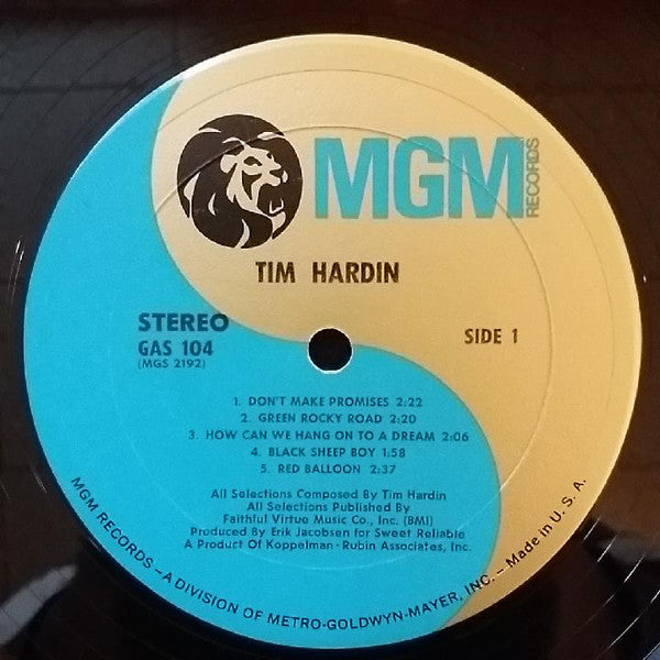 Tim Hardin : Tim Hardin (LP,Compilation,Stereo)