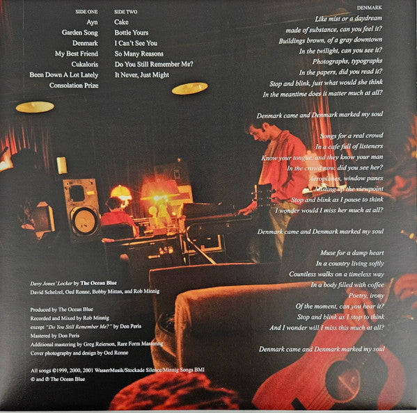 Ocean Blue, The : Davy Jones' Locker (LP,Album)