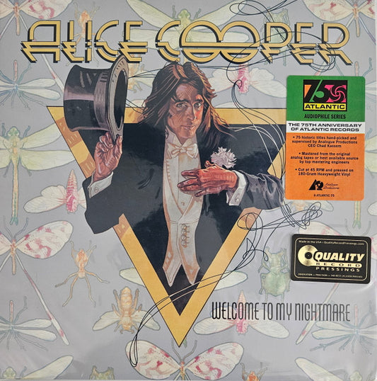 Alice Cooper (2) : Welcome To My Nightmare (12",45 RPM,Album,Limited Edition,Numbered,Reissue,Remastered,Stereo)