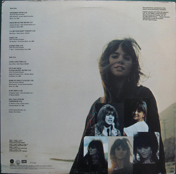 Linda Ronstadt : Different Drum (LP,Compilation,Club Edition)