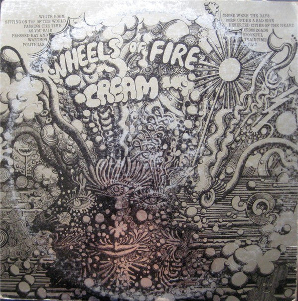 Cream (2) : Wheels Of Fire (LP,Album,Stereo)