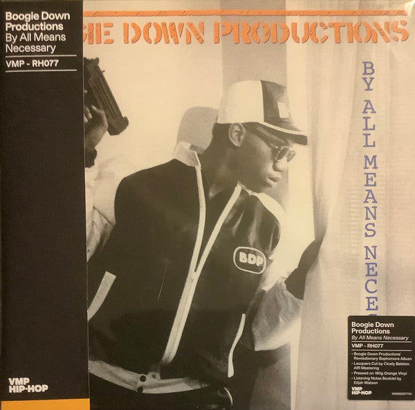 Boogie Down Productions : By All Means Necessary (LP,Album,Club Edition,Reissue,Remastered,Stereo)