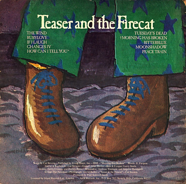Cat Stevens : Teaser And The Firecat (LP,Album,Stereo)