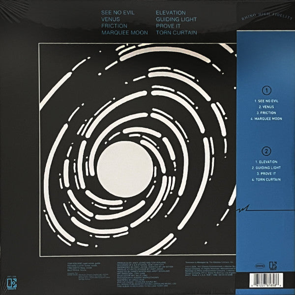 Television : Marquee Moon (LP,Album,Limited Edition,Numbered,Reissue)