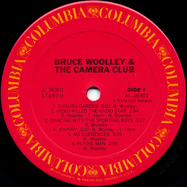 Bruce Woolley And The Camera Club : Bruce Woolley & The Camera Club (LP,Album)